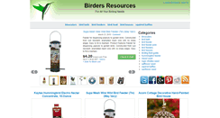 Desktop Screenshot of birdersresources.com